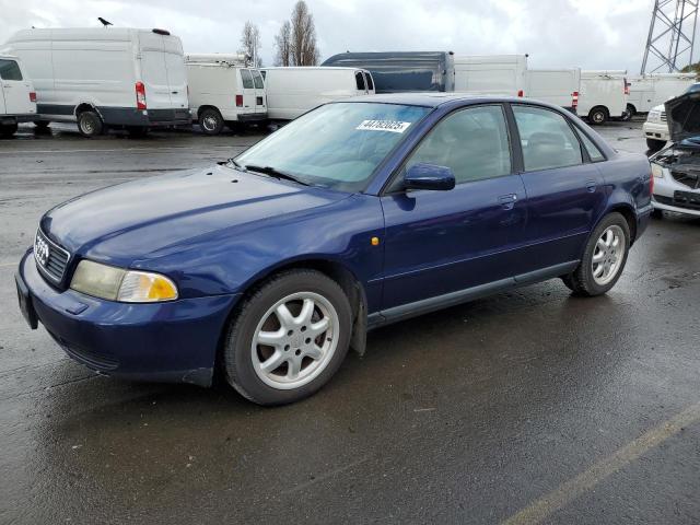 AUDI A4 1.8T QU 1998 blue sedan 4d gas WAUCB28D4WA257754 photo #1