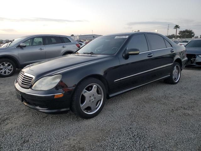 MERCEDES-BENZ S-500 2000 black  gas WDBNG75J1YA120972 photo #1