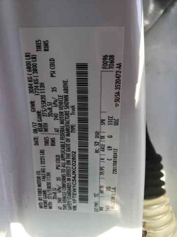 2018 FORD F150 SUPER - 1FTEW1C54JKC02802