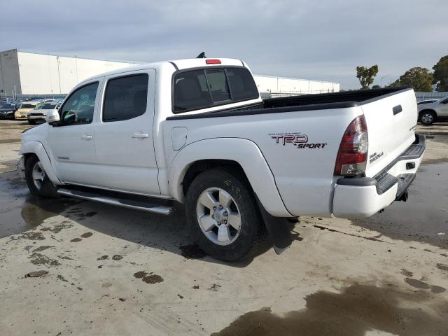 TOYOTA TACOMA DOU 2012 white  gas 3TMJU4GN2CM134656 photo #3