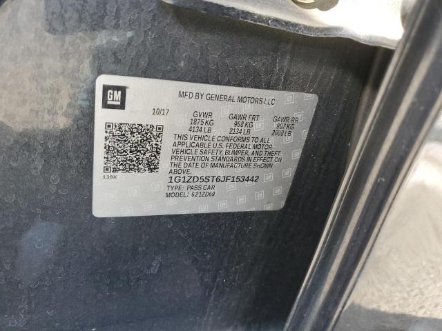 2018 CHEVROLET MALIBU LT - 1G1ZD5ST6JF153442