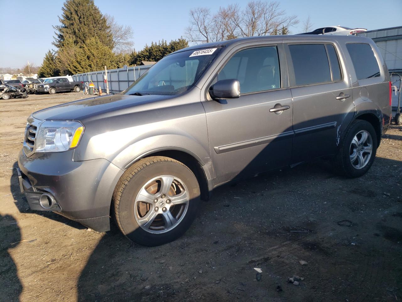 Lot #3287350984 2012 HONDA PILOT EXL