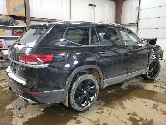 VOLKSWAGEN ATLAS SEL 2022 black  gas 1V2BR2CAXNC537557 photo #4