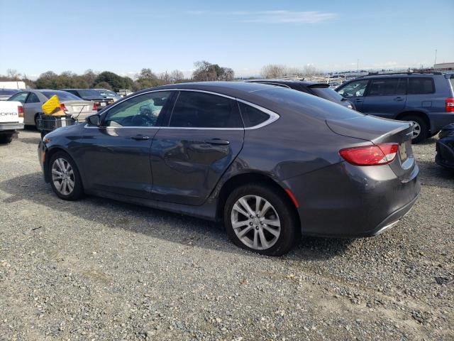 CHRYSLER 200 LIMITE 2016 charcoal  flexible fuel 1C3CCCAGXGN138826 photo #3