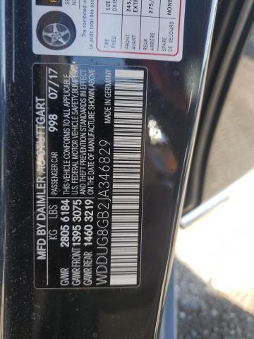 2018 MERCEDES-BENZ S 560 4MAT WDDUG8GB2JA346829