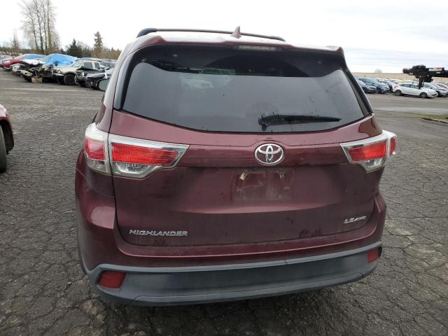 2016 TOYOTA HIGHLANDER - 5TDBKRFH7GS327801