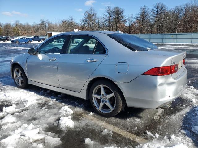 ACURA TSX 2006 silver  gas JH4CL96926C040391 photo #3
