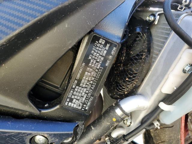 2025 SUZUKI GSX-R600 JS1GN7FA6S7100553