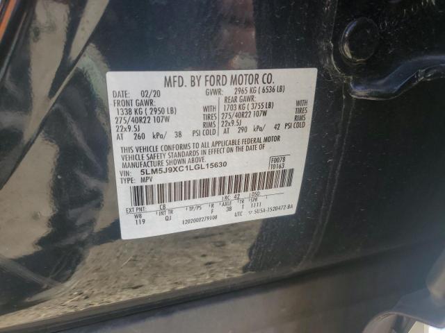 2020 LINCOLN AVIATOR BL 5LM5J9XC1LGL15630