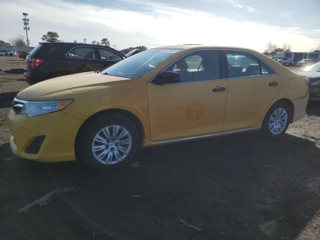 TOYOTA CAMRY L 2014 yellow  gas 4T4BF1FKXER400106 photo #1