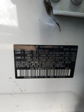 2021 SUBARU ASCENT TOU 4S4WMARD7M3412992