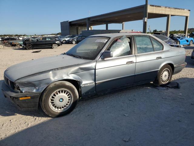 BMW 525 I AUTO 1990 blue  gas WBAHC2304LBE25473 photo #1