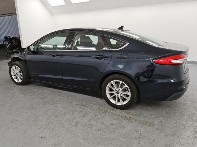 FORD FUSION SE 2020 blue  gas 3FA6P0HD9LR181476 photo #3