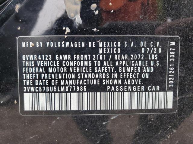 2020 VOLKSWAGEN JETTA S - 3VWC57BU5LM077985