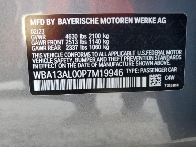 2023 BMW M235XI - WBA13AL00P7M19946
