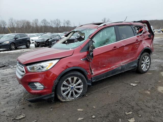 FORD ESCAPE TIT 2018 red  gas 1FMCU9J97JUA68658 photo #1