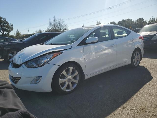 HYUNDAI ELANTRA GL 2013 white  gas 5NPDH4AEXDH209802 photo #1