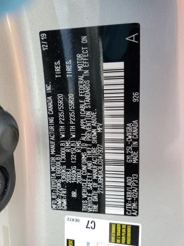 2020 LEXUS RX 450H 2T2JGMDA3LC047927