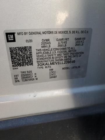 2020 GMC TERRAIN SL - 3GKALMEV1LL239849