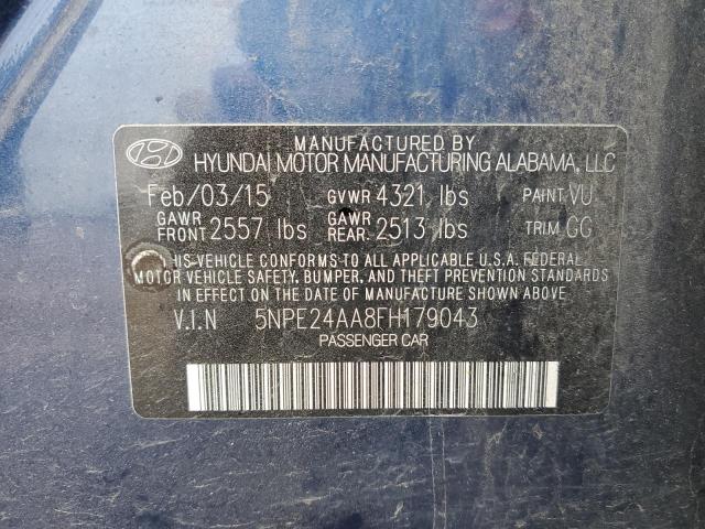 2015 HYUNDAI SONATA ECO - 5NPE24AA8FH179043