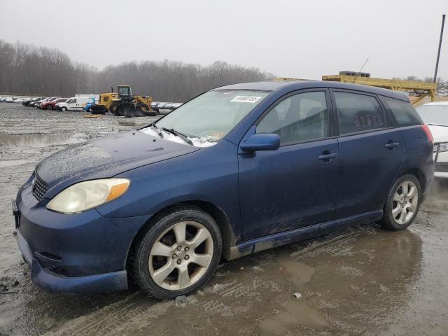 TOYOTA MATRIX 2003 blue  gas 2T1KR32E13C065717 photo #1