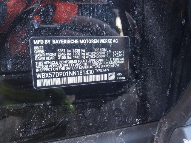 2022 BMW X3 XDRIVE3 - WBX57DP01NN181430