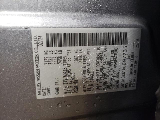 2024 NISSAN ROGUE SV - 5N1BT3BB1RC697735