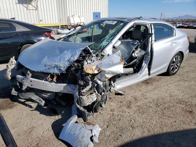 HONDA CIVIC EX 2015 silver  gas 2HGFB2F82FH564350 photo #1