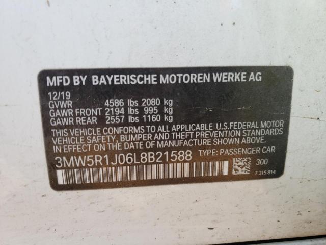 2020 BMW 330I - 3MW5R1J06L8B21588