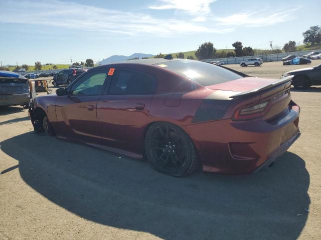 DODGE CHARGER R/ 2018 burgundy  gas 2C3CDXGJ6JH116992 photo #3