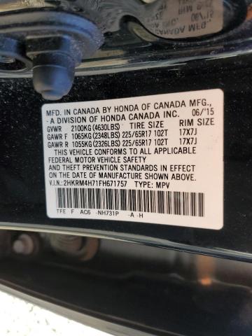 2015 HONDA CR-V 2HKRM4H71FH671757
