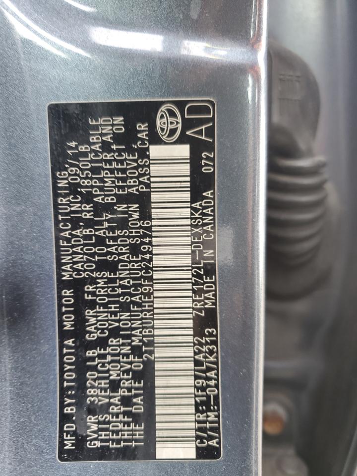 Toyota Corolla l 2015