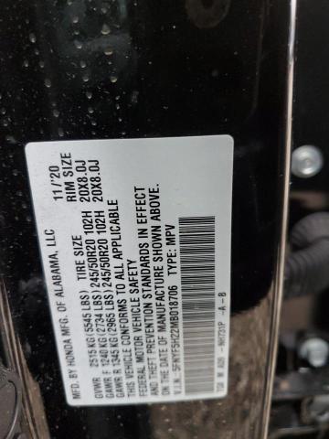 2021 HONDA PILOT SE 5FNYF5H22MB018706