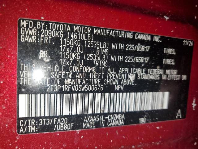2025 TOYOTA RAV4 XLE - 2T3P1RFV0SW500676