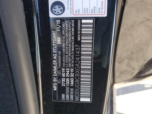 2016 MERCEDES-BENZ S 550 WDDUG8CBXGA241437