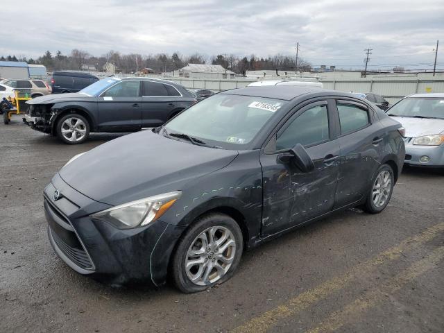 TOYOTA SCION IA 2016 black  gas 3MYDLBZV9GY100621 photo #1