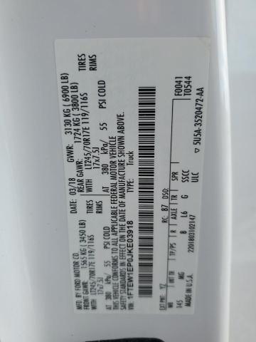 2018 FORD F150 SUPER - 1FTEW1EP0JKE03918