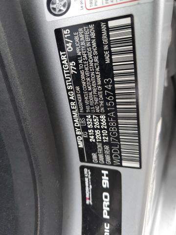 2015 MERCEDES-BENZ CLS 63 AMG - WDDLJ7GB8FA156743