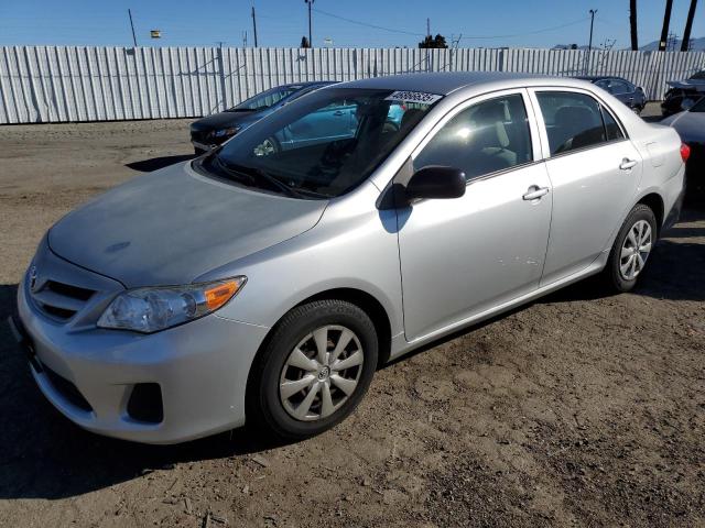 TOYOTA COROLLA BA 2011 silver  gas JTDBU4EE1B9167989 photo #1