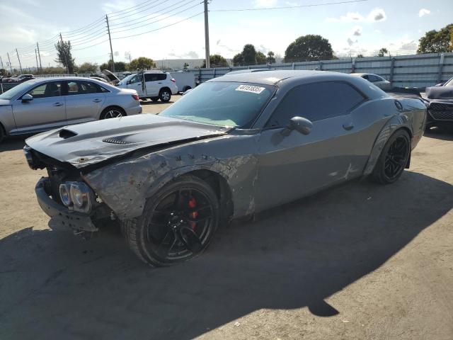 DODGE CHALLENGER 2019 gray  gas 2C3CDZFJXKH676450 photo #1