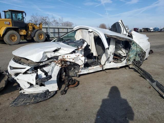 TOYOTA CAMRY SE 2021 white  hybrid engine 4T1G31AKXMU555544 photo #1
