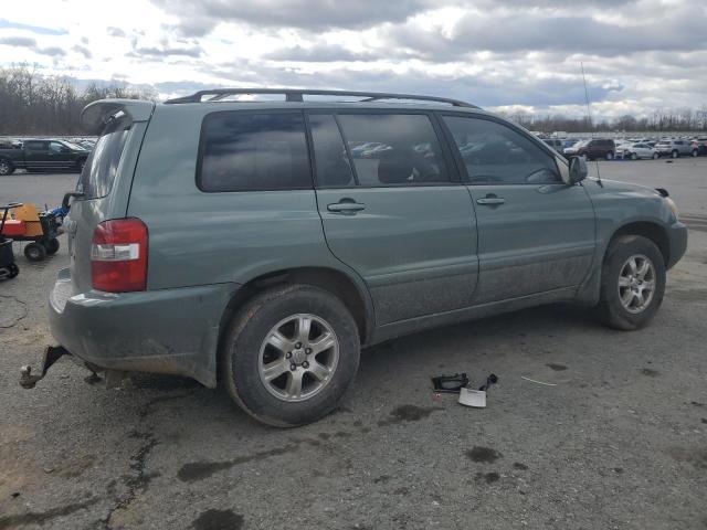 TOYOTA HIGHLANDER 2006 green  gas JTEEP21A260156145 photo #4