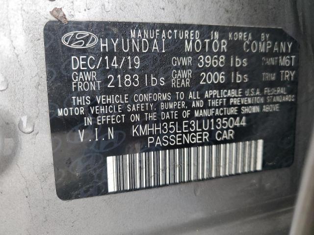 2020 HYUNDAI ELANTRA GT - KMHH35LE3LU135044