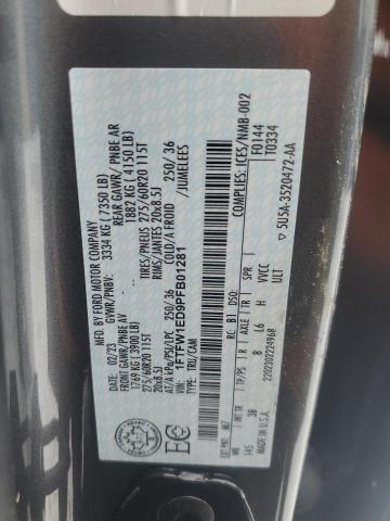 2023 FORD F150 SUPER - 1FTFW1ED9PFB01281