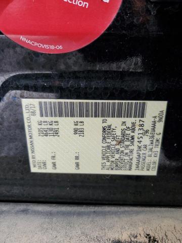 2017 NISSAN MAXIMA 3.5 - 1N4AA6AP1HC451387