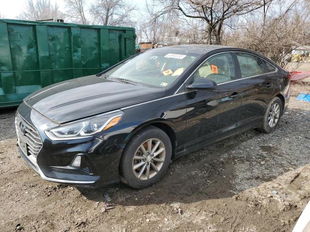 HYUNDAI SONATA SE 2019 black  gas 5NPE24AF6KH771093 photo #1