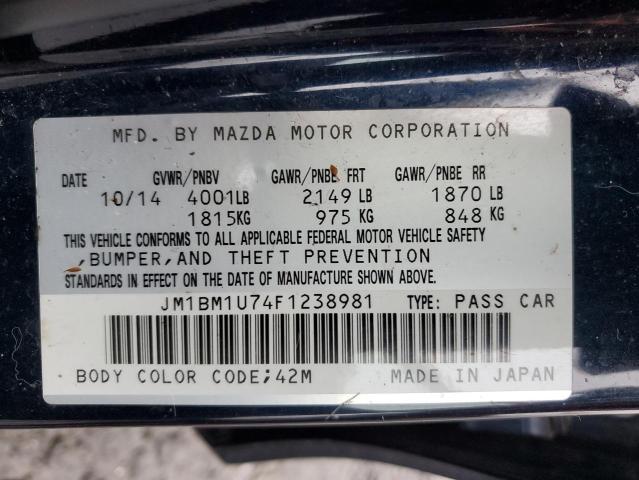 2015 MAZDA 3 SPORT - JM1BM1U74F1238981