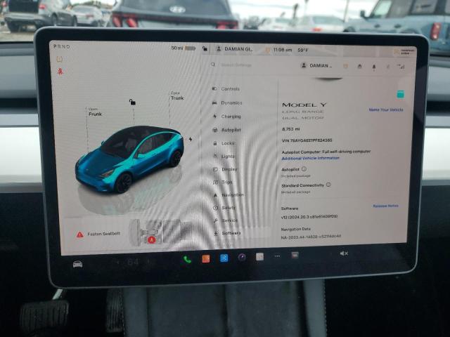 2023 TESLA MODEL Y 7SAYGAEE1PF824385