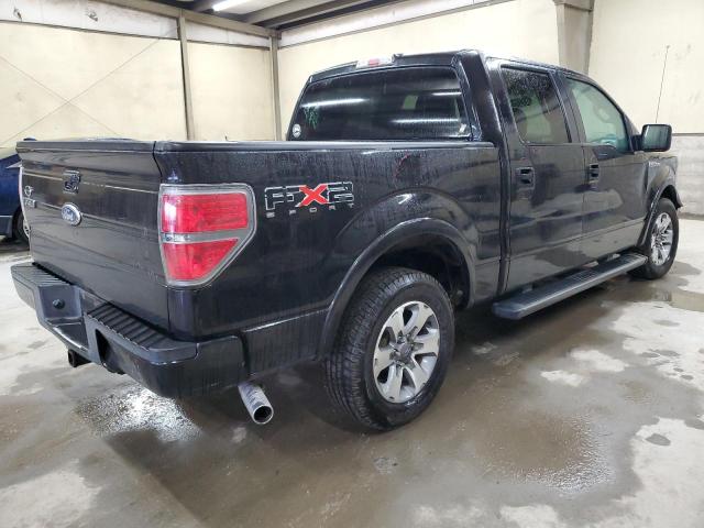 FORD F150 SUPER 2010 black  gas 1FTEW1C89AKE13682 photo #4