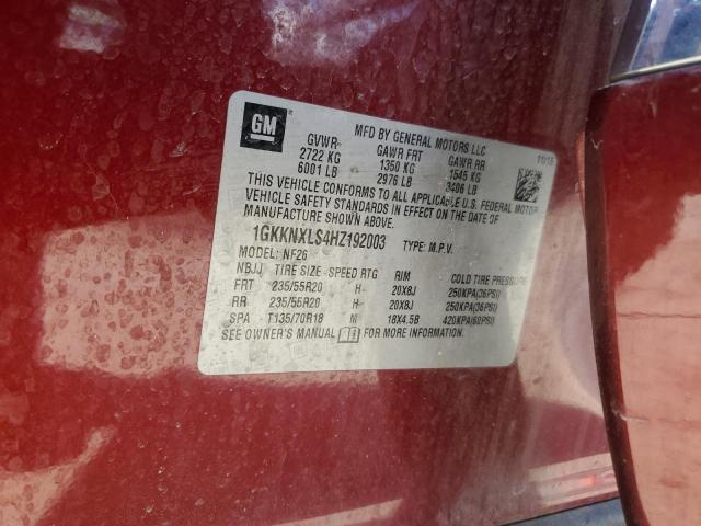 2017 GMC ACADIA DEN - 1GKKNXLS4HZ192003